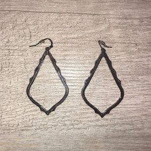 Kendra Scott | Sophee Drop Earrings (Gunmetal)